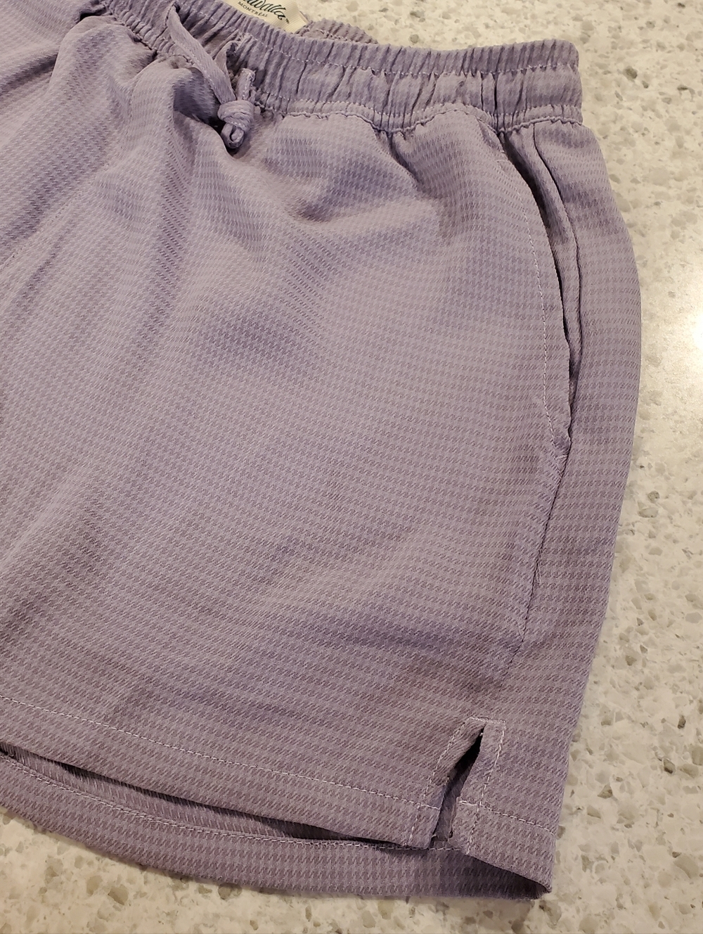 Kuwalla Medium Wide Leg Shorts Lilac Purple Lightweight casual High Waisted Boho